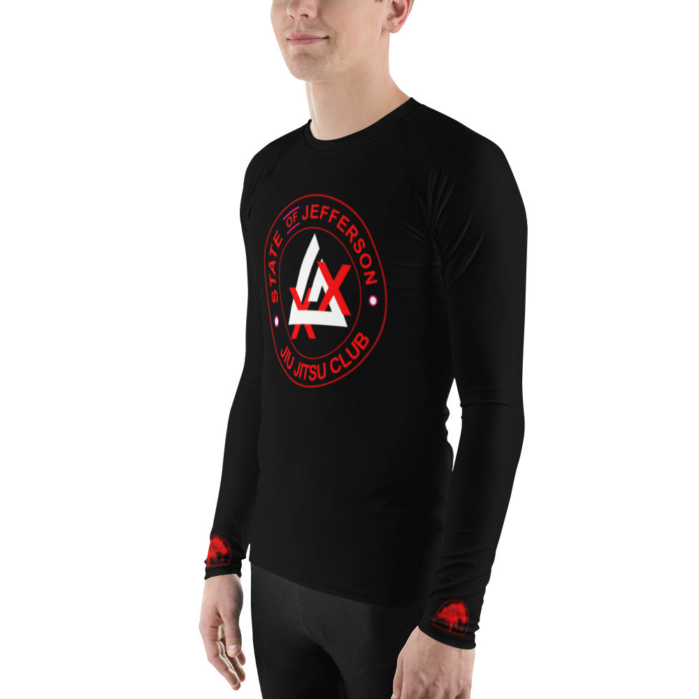 SOJ BJJ Black Rash Guard